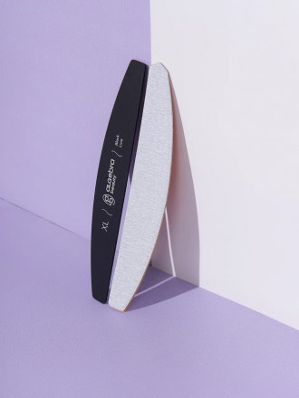 ALGEBRA BEAUTY   HARD GRAY   Мягкие   XL   #240   (50шт)   Сменные  файлы для пилки на вспененной подложке