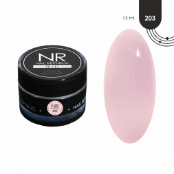 NAIL REPUBLIC   Гель  для моделирования самовыравнивающийся полупрозрачный   BB-GEL Classic   #203   15г