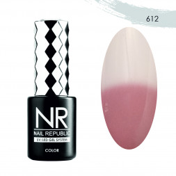 NAIL REPUBLIC   #612 Thermo Color Nude   10мл   Гель-лак термо