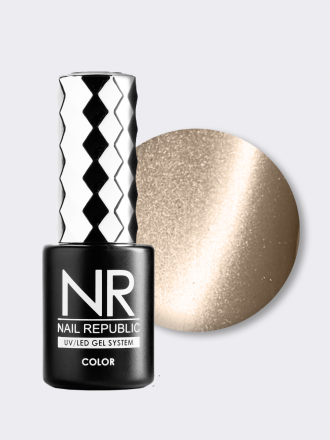 NAIL REPUBLIC   CAT   #140   Satin   10мл   Гель-лак кошачий глаз