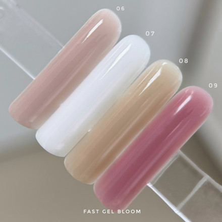 BLOOM   Gel FAST   #07   15мл   Гель для моделирования молочный