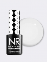 NAIL REPUBLIC   Топ цветной   10мл   Top PROTECTOR   #26   Milk