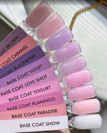 ONE NAIL   Base LOVE SHOT   50мл (шайба)   База камуфлирующая эластичная  (легкие в снятии)