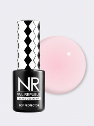 NAIL REPUBLIC   Топ цветной   10мл   Top PROTECTOR   #27   BB Pink