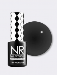 NAIL REPUBLIC   Топ цветной   10мл   Top PROTECTOR   #30   Black
