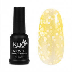 KLIO  Гель-лак  Капсульная  коллекция  8мл  №121  (с шестигранниками)