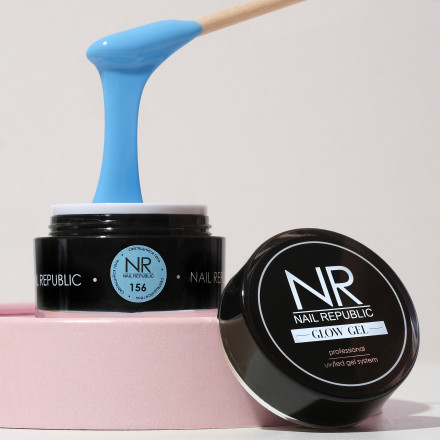NAIL REPUBLIC   Gel GLOW   #156   15г   Гель для моделирования цветной