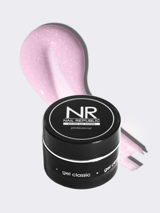 NAIL REPUBLIC   Гель  для моделирования самовыравнивающийся с шиммером   Gel   CLASSIC   #31   15г