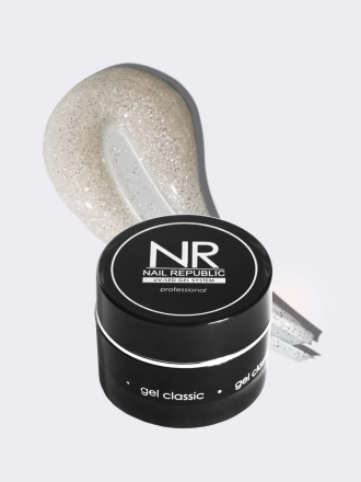 NAIL REPUBLIC   Гель  для моделирования самовыравнивающийся с шиммером   Gel   CLASSIC   #32   15г