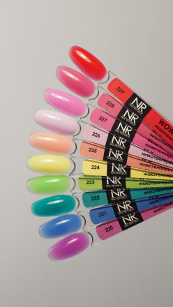 NAIL REPUBLIC   Гель для моделирования цветной   Gel WOW   #229   15г