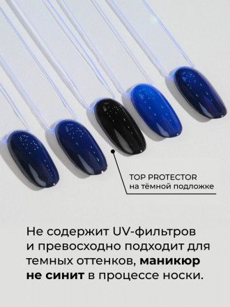NAIL REPUBLIC   Топ антивандальный без л/с   Top   PROTECTOR c UV   15мл