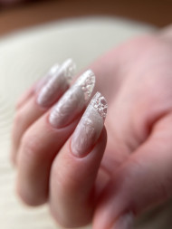 NAIL REPUBLIC   Гель  для моделирования самовыравнивающийся перламутровый   Gel PEARL   #240   15г