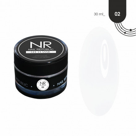 NAIL REPUBLIC   Гель  для моделирования самовыравнивающийся   Gel   CLASSIC   #02   30г
