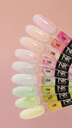 NAIL REPUBLIC   База камуфлирующая меланж   10мл   Base LOVE IS   #154