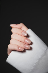 NAIL REPUBLIC   Гель  для моделирования самовыравнивающийся светоотражающий   Gel   NUDE FLASH   #251   15г
