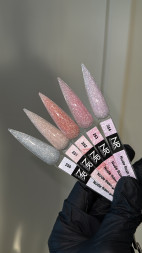 NAIL REPUBLIC   Гель  для моделирования самовыравнивающийся светоотражающий   Gel   NUDE FLASH   #253   15г